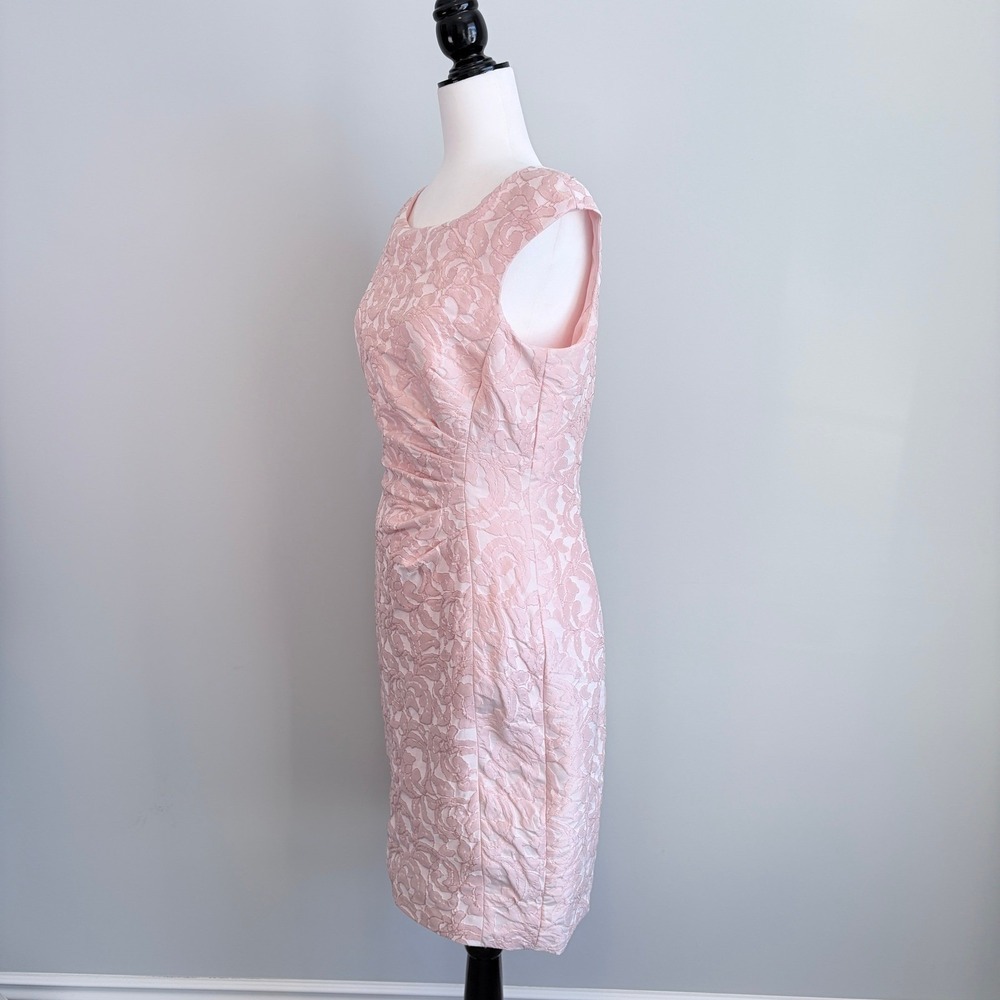 Lauren Ralph Lauren Sheath Dress Floral Formal Wedding Garden Party Women's 10 - Picture 6 of 12